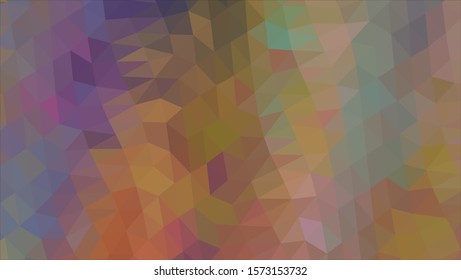Geometric design. Colorful gradient mosaic background. Geometric triangle, mosaic, abstract background. Mosaic, color background. Mosaic texture. The effect of stained glass. EPS 10 Vector