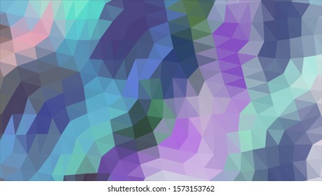 Geometric design. Colorful gradient mosaic background. Geometric triangle, mosaic, abstract background. Mosaic, color background. Mosaic texture. The effect of stained glass. EPS 10 Vector