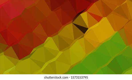 Geometric design. Colorful gradient mosaic background. Geometric triangle, mosaic, abstract background. Mosaic, color background. Mosaic texture. The effect of stained glass. EPS 10 Vector