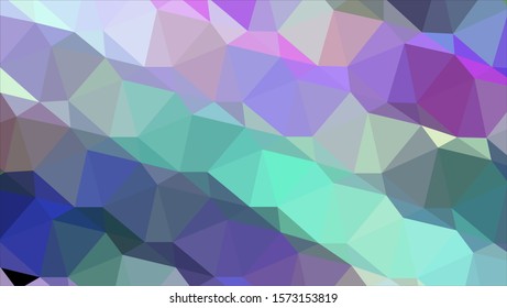 Geometric design. Colorful gradient mosaic background. Geometric triangle, mosaic, abstract background. Mosaic, color background. Mosaic texture. The effect of stained glass. EPS 10 Vector