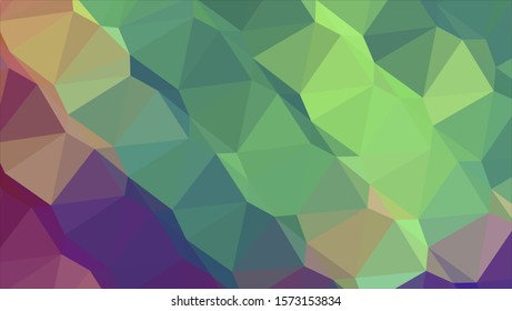 Geometric design. Colorful gradient mosaic background. Geometric triangle, mosaic, abstract background. Mosaic, color background. Mosaic texture. The effect of stained glass. EPS 10 Vector