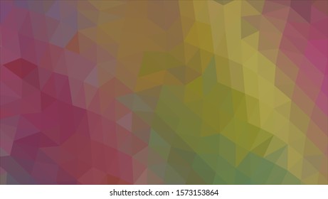 Geometric design. Colorful gradient mosaic background. Geometric triangle, mosaic, abstract background. Mosaic, color background. Mosaic texture. The effect of stained glass. EPS 10 Vector