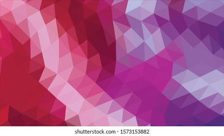 Geometric design. Colorful gradient mosaic background. Geometric triangle, mosaic, abstract background. Mosaic, color background. Mosaic texture. The effect of stained glass. EPS 10 Vector