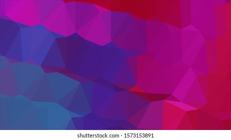 Geometric design. Colorful gradient mosaic background. Geometric triangle, mosaic, abstract background. Mosaic, color background. Mosaic texture. The effect of stained glass. EPS 10 Vector