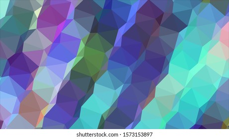 Geometric design. Colorful gradient mosaic background. Geometric triangle, mosaic, abstract background. Mosaic, color background. Mosaic texture. The effect of stained glass. EPS 10 Vector
