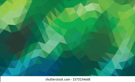 Geometric design. Colorful gradient mosaic background. Geometric triangle, mosaic, abstract background. Mosaic, color background. Mosaic texture. The effect of stained glass. EPS 10 Vector