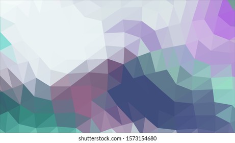 Geometric design. Colorful gradient mosaic background. Geometric triangle, mosaic, abstract background. Mosaic, color background. Mosaic texture. The effect of stained glass. EPS 10 Vector
