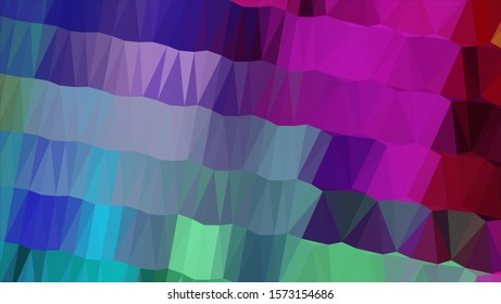 Geometric design. Colorful gradient mosaic background. Geometric triangle, mosaic, abstract background. Mosaic, color background. Mosaic texture. The effect of stained glass. EPS 10 Vector