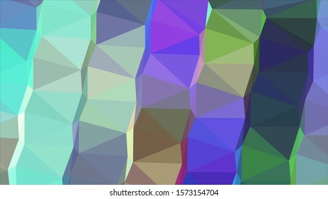 Geometric design. Colorful gradient mosaic background. Geometric triangle, mosaic, abstract background. Mosaic, color background. Mosaic texture. The effect of stained glass. EPS 10 Vector