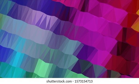 Geometric design. Colorful gradient mosaic background. Geometric triangle, mosaic, abstract background. Mosaic, color background. Mosaic texture. The effect of stained glass. EPS 10 Vector