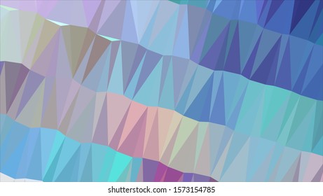 Geometric design. Colorful gradient mosaic background. Geometric triangle, mosaic, abstract background. Mosaic, color background. Mosaic texture. The effect of stained glass. EPS 10 Vector