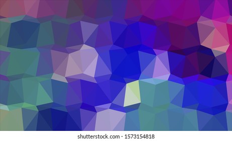 Geometric design. Colorful gradient mosaic background. Geometric triangle, mosaic, abstract background. Mosaic, color background. Mosaic texture. The effect of stained glass. EPS 10 Vector