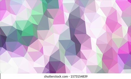 Geometric design. Colorful gradient mosaic background. Geometric triangle, mosaic, abstract background. Mosaic, color background. Mosaic texture. The effect of stained glass. EPS 10 Vector