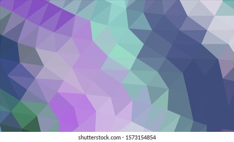 Geometric design. Colorful gradient mosaic background. Geometric triangle, mosaic, abstract background. Mosaic, color background. Mosaic texture. The effect of stained glass. EPS 10 Vector
