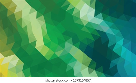 Geometric design. Colorful gradient mosaic background. Geometric triangle, mosaic, abstract background. Mosaic, color background. Mosaic texture. The effect of stained glass. EPS 10 Vector