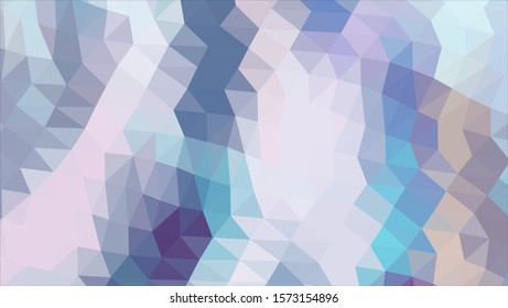 Geometric design. Colorful gradient mosaic background. Geometric triangle, mosaic, abstract background. Mosaic, color background. Mosaic texture. The effect of stained glass. EPS 10 Vector