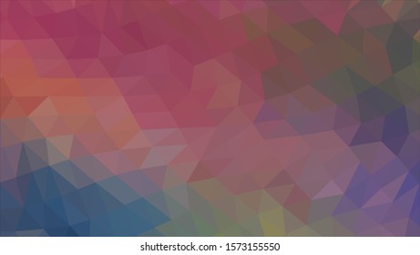 Geometric design. Colorful gradient mosaic background. Geometric triangle, mosaic, abstract background. Mosaic, color background. Mosaic texture. The effect of stained glass. EPS 10 Vector
