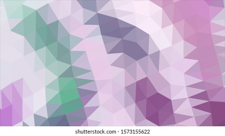 Geometric design. Colorful gradient mosaic background. Geometric triangle, mosaic, abstract background. Mosaic, color background. Mosaic texture. The effect of stained glass. EPS 10 Vector