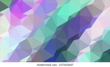Geometric design. Colorful gradient mosaic background. Geometric triangle, mosaic, abstract background. Mosaic, color background. Mosaic texture. The effect of stained glass. EPS 10 Vector