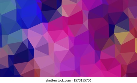 Geometric design. Colorful gradient mosaic background. Geometric triangle, mosaic, abstract background. Mosaic, color background. Mosaic texture. The effect of stained glass. EPS 10 Vector
