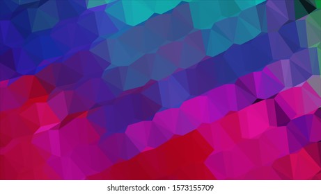 Geometric design. Colorful gradient mosaic background. Geometric triangle, mosaic, abstract background. Mosaic, color background. Mosaic texture. The effect of stained glass. EPS 10 Vector