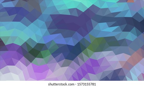 Geometric design. Colorful gradient mosaic background. Geometric triangle, mosaic, abstract background. Mosaic, color background. Mosaic texture. The effect of stained glass. EPS 10 Vector
