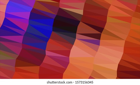 Geometric design. Colorful gradient mosaic background. Geometric triangle, mosaic, abstract background. Mosaic, color background. Mosaic texture. The effect of stained glass. EPS 10 Vector