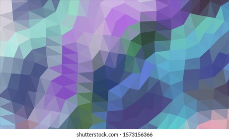 Geometric design. Colorful gradient mosaic background. Geometric triangle, mosaic, abstract background. Mosaic, color background. Mosaic texture. The effect of stained glass. EPS 10 Vector
