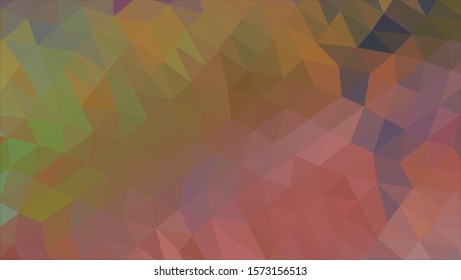 Geometric design. Colorful gradient mosaic background. Geometric triangle, mosaic, abstract background. Mosaic, color background. Mosaic texture. The effect of stained glass. EPS 10 Vector