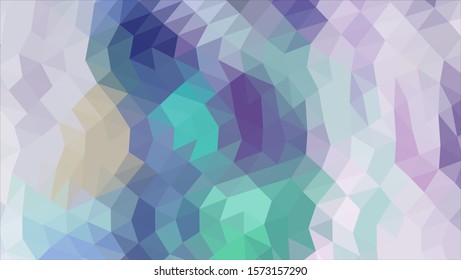 Geometric design. Colorful gradient mosaic background. Geometric triangle, mosaic, abstract background. Mosaic, color background. Mosaic texture. The effect of stained glass. EPS 10 Vector