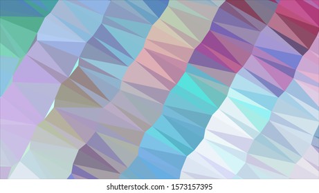 Geometric design. Colorful gradient mosaic background. Geometric triangle, mosaic, abstract background. Mosaic, color background. Mosaic texture. The effect of stained glass. EPS 10 Vector