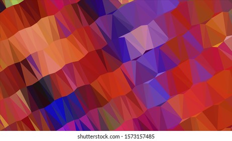 Geometric design. Colorful gradient mosaic background. Geometric triangle, mosaic, abstract background. Mosaic, color background. Mosaic texture. The effect of stained glass. EPS 10 Vector