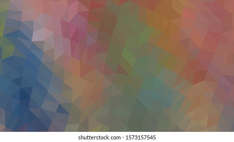 Geometric design. Colorful gradient mosaic background. Geometric triangle, mosaic, abstract background. Mosaic, color background. Mosaic texture. The effect of stained glass. EPS 10 Vector