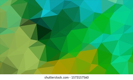 Geometric design. Colorful gradient mosaic background. Geometric triangle, mosaic, abstract background. Mosaic, color background. Mosaic texture. The effect of stained glass. EPS 10 Vector