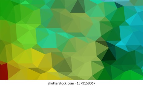 Geometric design. Colorful gradient mosaic background. Geometric triangle, mosaic, abstract background. Mosaic, color background. Mosaic texture. The effect of stained glass. EPS 10 Vector
