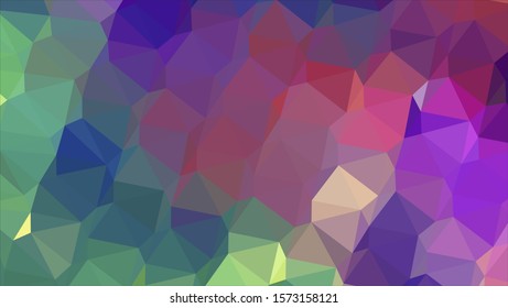 Geometric design. Colorful gradient mosaic background. Geometric triangle, mosaic, abstract background. Mosaic, color background. Mosaic texture. The effect of stained glass. EPS 10 Vector