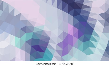 Geometric design. Colorful gradient mosaic background. Geometric triangle, mosaic, abstract background. Mosaic, color background. Mosaic texture. The effect of stained glass. EPS 10 Vector