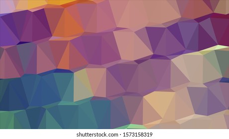 Geometric design. Colorful gradient mosaic background. Geometric triangle, mosaic, abstract background. Mosaic, color background. Mosaic texture. The effect of stained glass. EPS 10 Vector