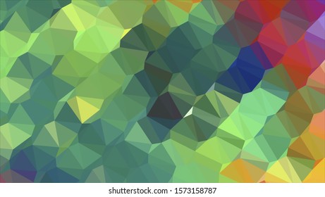 Geometric design. Colorful gradient mosaic background. Geometric triangle, mosaic, abstract background. Mosaic, color background. Mosaic texture. The effect of stained glass. EPS 10 Vector