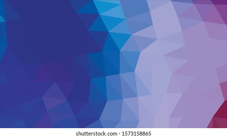Geometric design. Colorful gradient mosaic background. Geometric triangle, mosaic, abstract background. Mosaic, color background. Mosaic texture. The effect of stained glass. EPS 10 Vector