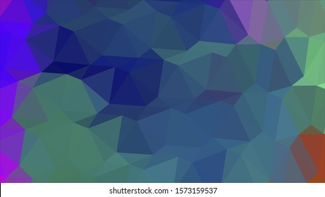 Geometric design. Colorful gradient mosaic background. Geometric triangle, mosaic, abstract background. Mosaic, color background. Mosaic texture. The effect of stained glass. EPS 10 Vector