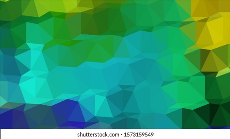 Geometric design. Colorful gradient mosaic background. Geometric triangle, mosaic, abstract background. Mosaic, color background. Mosaic texture. The effect of stained glass. EPS 10 Vector