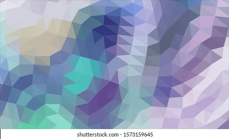 Geometric design. Colorful gradient mosaic background. Geometric triangle, mosaic, abstract background. Mosaic, color background. Mosaic texture. The effect of stained glass. EPS 10 Vector