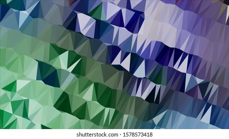 Geometric design. Colorful gradient mosaic background. Geometric triangle, mosaic, abstract background. Mosaic, color background. Mosaic texture. The effect of stained glass. EPS 10 Vector