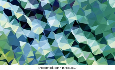 Geometric design. Colorful gradient mosaic background. Geometric triangle, mosaic, abstract background. Mosaic, color background. Mosaic texture. The effect of stained glass. EPS 10 Vector