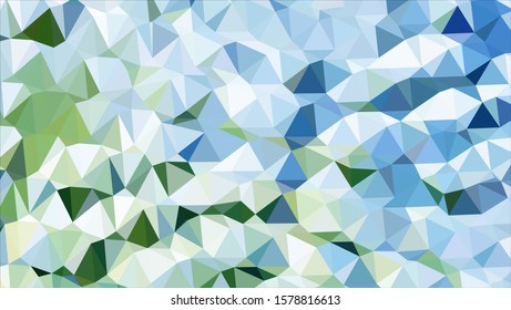 Geometric design. Colorful gradient mosaic background. Geometric triangle, mosaic, abstract background. Mosaic, color background. Mosaic texture. The effect of stained glass. EPS 10 Vector