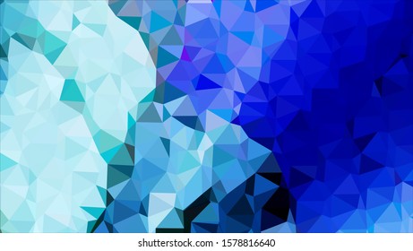 Geometric design. Colorful gradient mosaic background. Geometric triangle, mosaic, abstract background. Mosaic, color background. Mosaic texture. The effect of stained glass. EPS 10 Vector