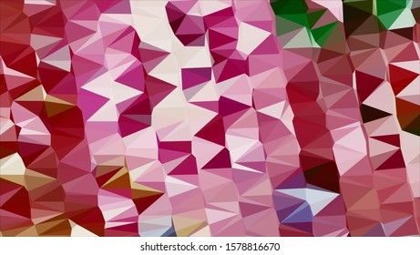 Geometric design. Colorful gradient mosaic background. Geometric triangle, mosaic, abstract background. Mosaic, color background. Mosaic texture. The effect of stained glass. EPS 10 Vector