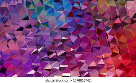 Geometric design. Colorful gradient mosaic background. Geometric triangle, mosaic, abstract background. Mosaic, color background. Mosaic texture. The effect of stained glass. EPS 10 Vector