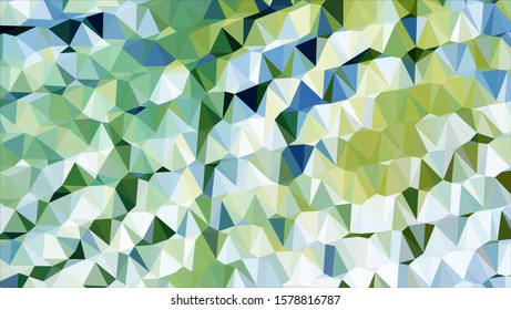 Geometric design. Colorful gradient mosaic background. Geometric triangle, mosaic, abstract background. Mosaic, color background. Mosaic texture. The effect of stained glass. EPS 10 Vector